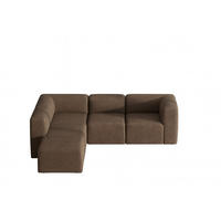 CHAISELONGSOFA Cubic Stoff Braun - Braun, Textil (257/64/257cm) - ebuy24