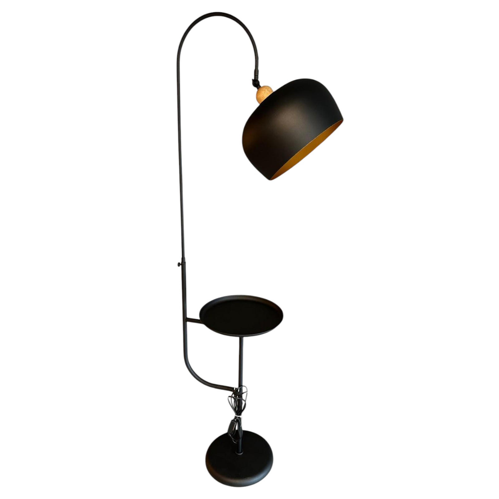 STEHLEUCHTE Cember 170 Cm - Schwarz, Metall (37/37/170cm) - Bamyum