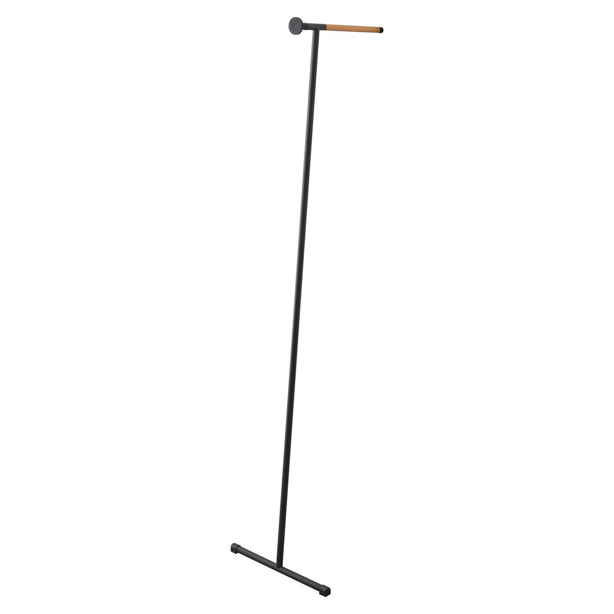 ANLEHNGARDEROBE Tower schwarz 40/38/160 cm - Schwarz, Holz/Metall (40/160/38cm) - Yamazaki