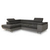ECKSOFA Caris, Seite: Links - Hellgrau/Grau, Holz/Textil (273/203cm) - Sofnet