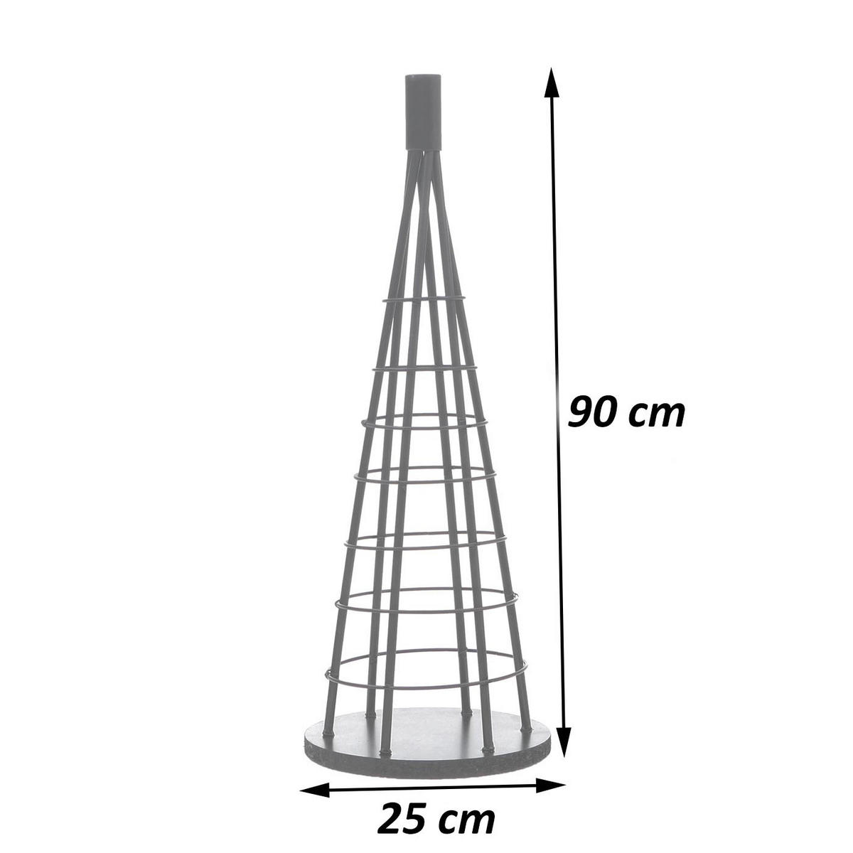 DEKO-BAUM Gold - Goldfarben, Metall (25/90cm) - MCW