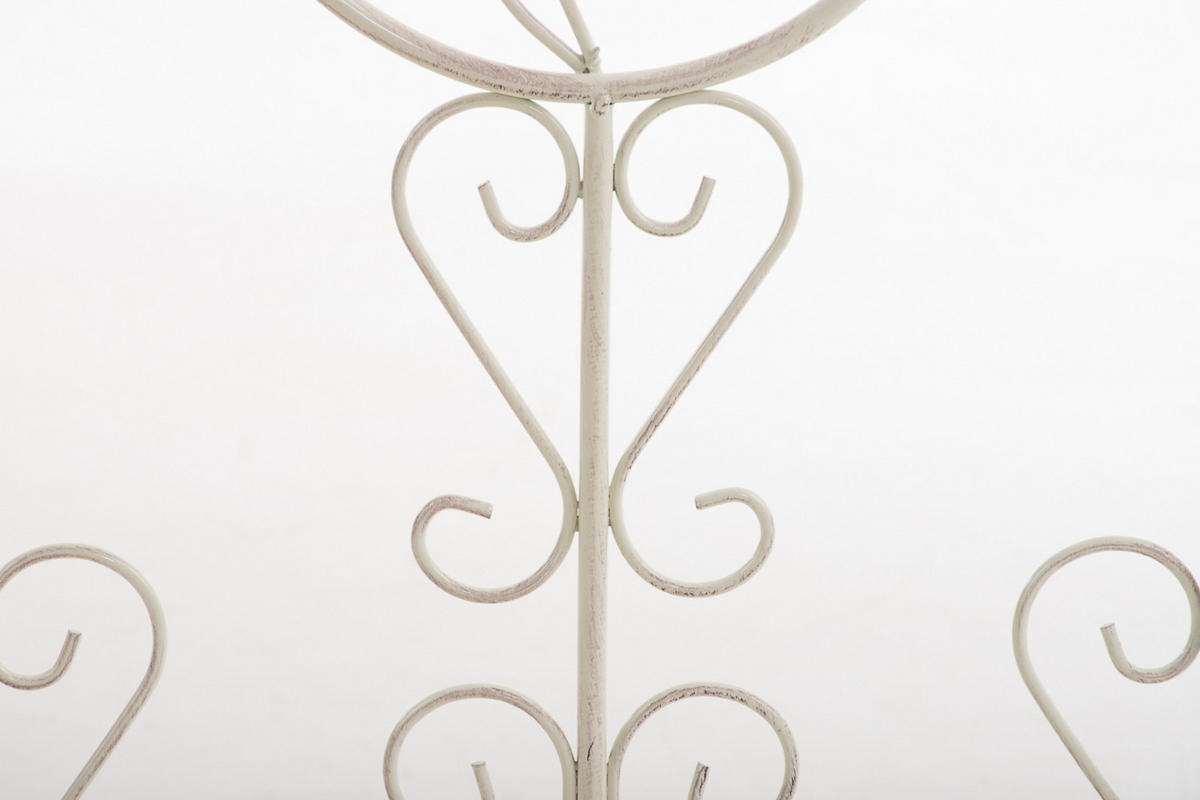 RANKGITTER Burk antik-creme - Naturfarben, Metall (35/122/7cm) - TPFGarden