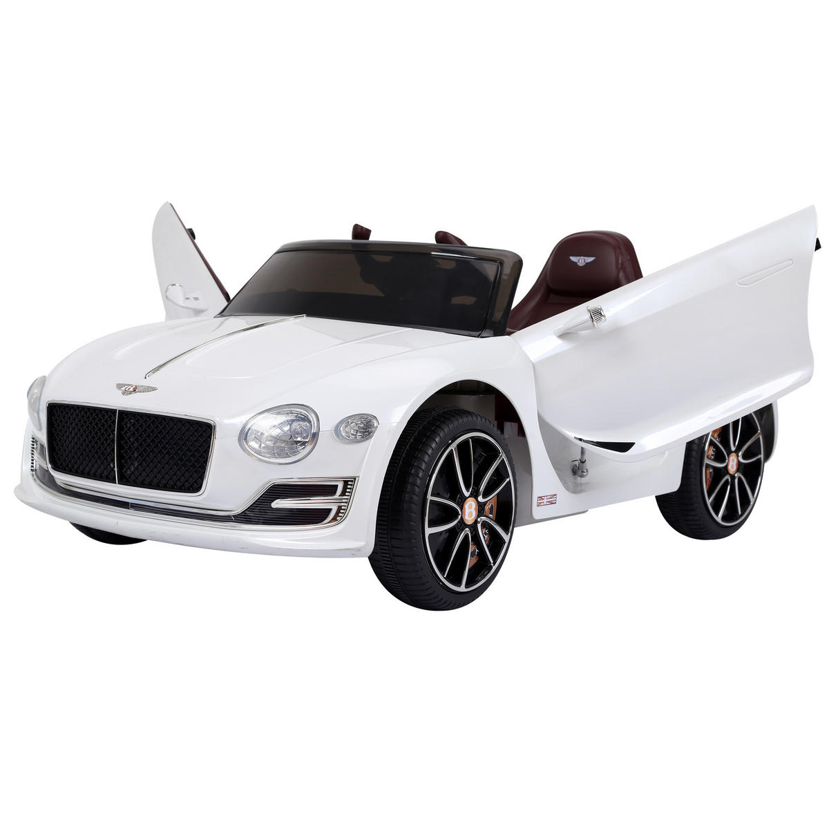 KINDER-ELEKTROAUTO DE-06092 Bentley GT lizenziert mit Fernbedienung Weiß - Weiß, Kunststoff/Metall (33/17.5/24cm) - ComfortXL
