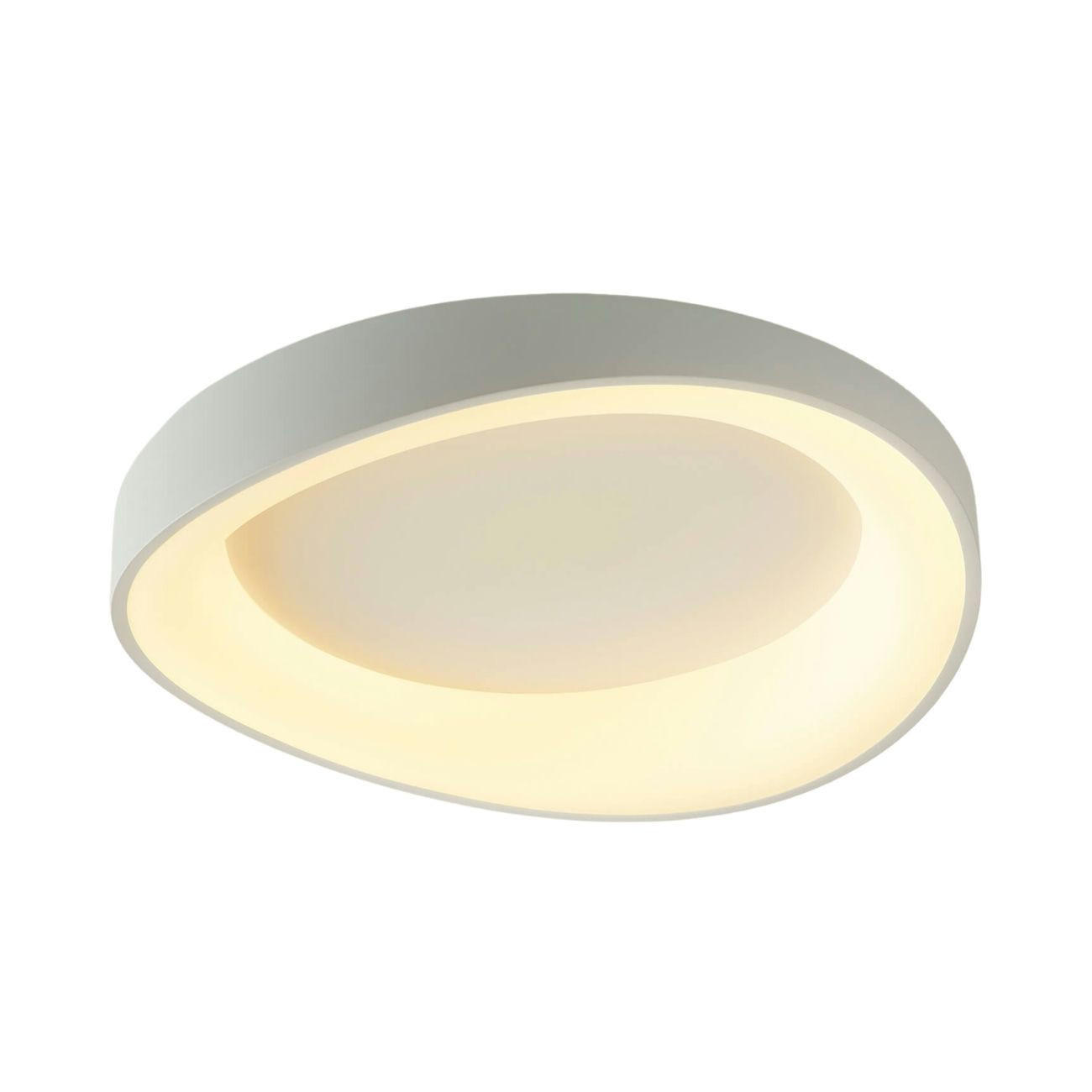 DECKENLEUCHTE Belina, Weiß, 10cm - Weiß, Metall (10/50/10cm) - KOSILUM