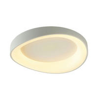 DECKENLEUCHTE Belina, Weiß, 10cm - Weiß, Metall (10/50/10cm) - KOSILUM