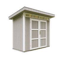 HOLZ-GARTHENHAUS basis LP SmartSide 3m² mit B161xL293xH239 cm - M901A - TUNDRA GREY - Grau, Holz (294/239/161cm) - Timbela