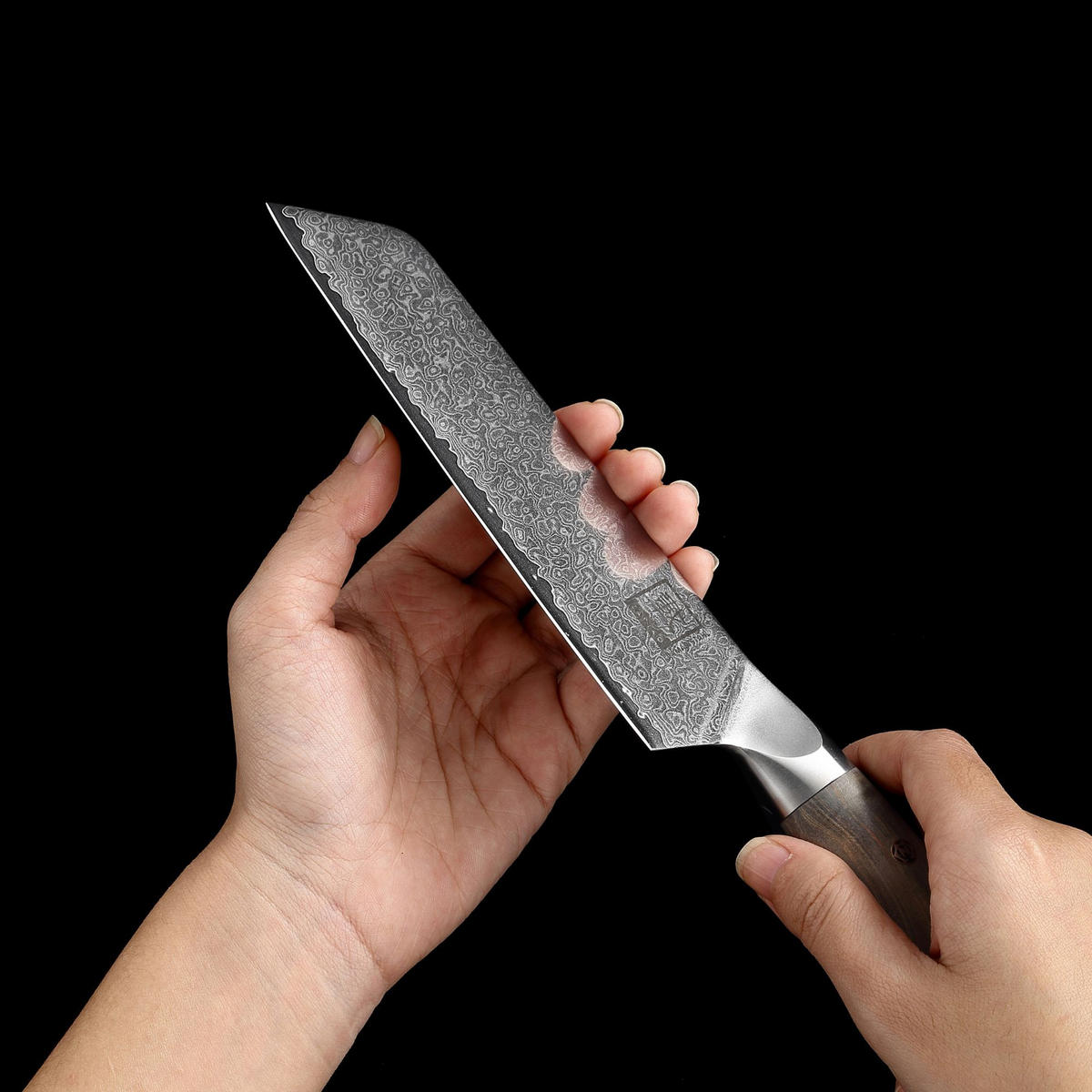 SANTOKUMESSER 16 cm - Ahornfarben, Holz/Metall (30cm) - Zayiko