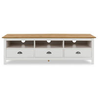 LOWBOARD CAMPO braun - Braun, Holz (158/47/40cm) - IDIMEX