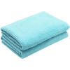 DUSCHTÜCHER, 2er-Set, 70x140 cm, 100% Baumwolle, Blau - Blau, Textil (70/140cm) - Zollner