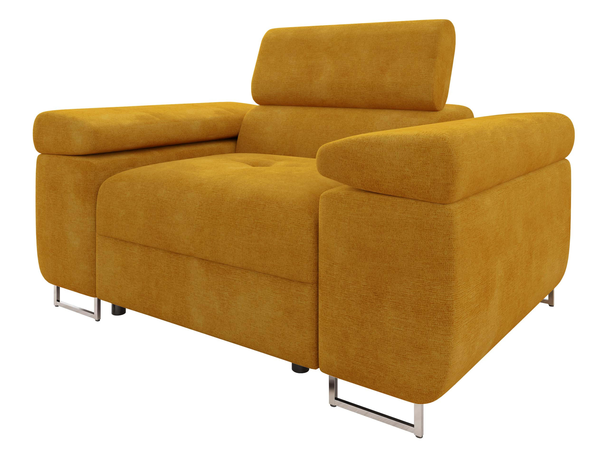 SESSEL Torezio - Currygelb, Holz/Textil (134/90/102cm) - MIRJAN24