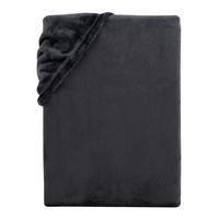 CASHMERE-TOUCH-SPANNBETTLAKEN 100x200 cm, Kuscheliges Winter Bettlaken Anthrazit - Anthrazit, Textil (100/200cm) - Carpe Sonno