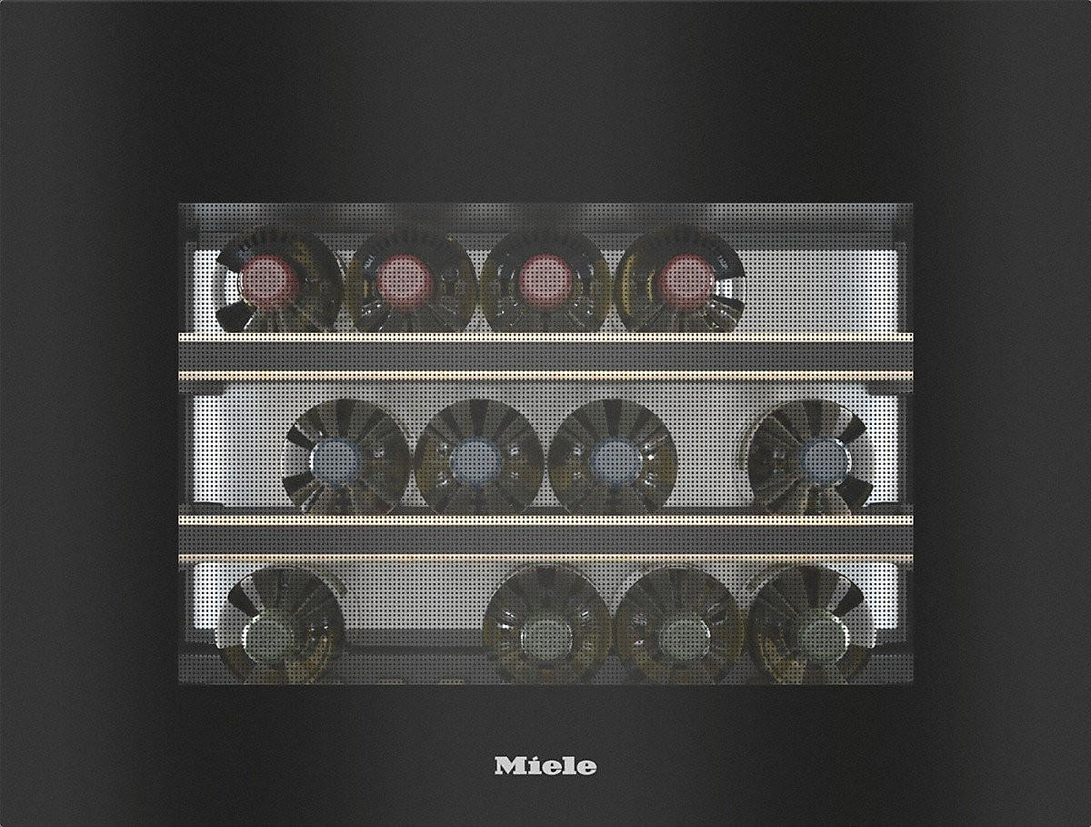 Miele Weinkühlschrank KWT 7112 iG Obisidianschwarz - Miele