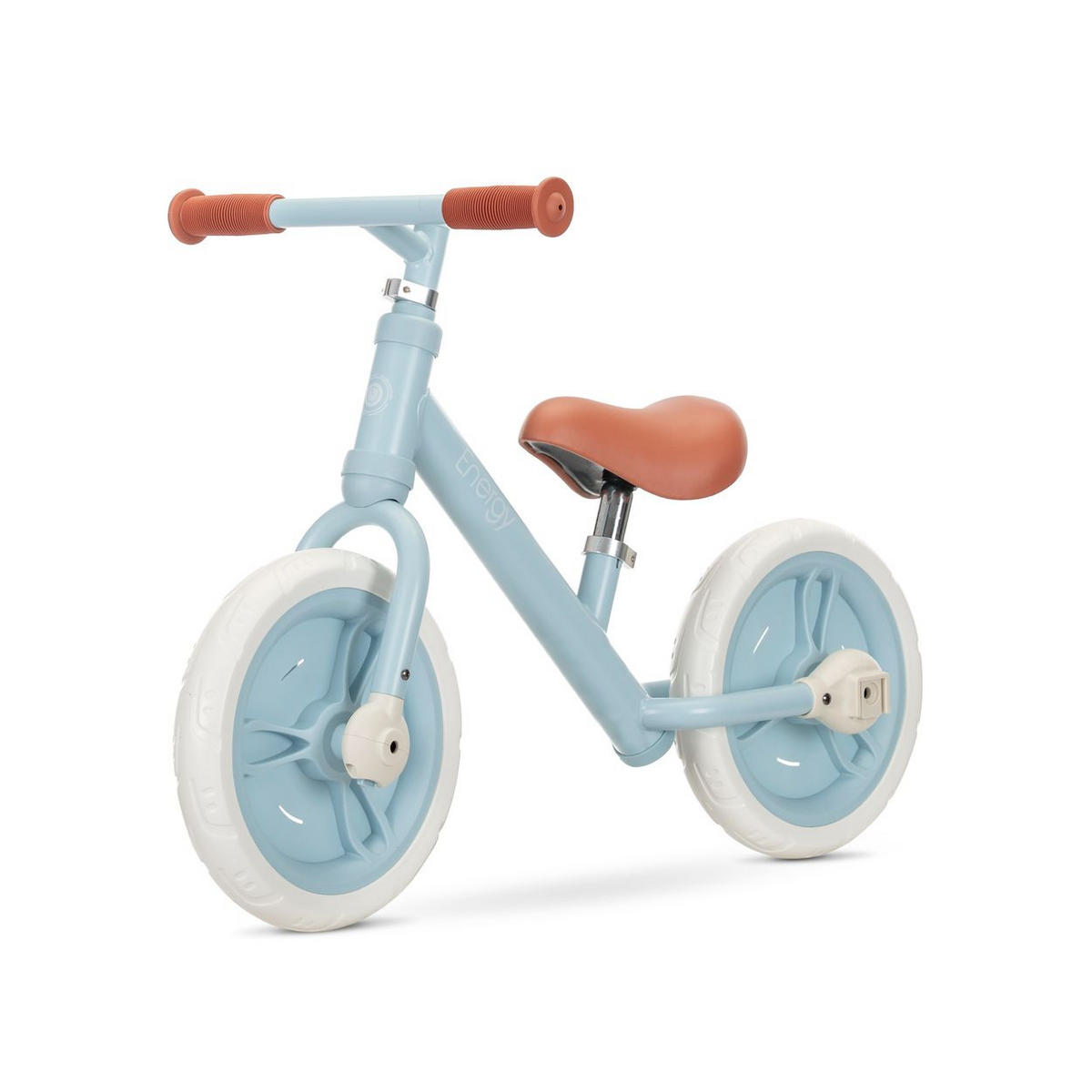 LAUFRAD Energy 2 in 1 blau weiß Sitz höhenverstellbar 11 Zoll - Blau, Metall (81/39/53cm) - Lorelli