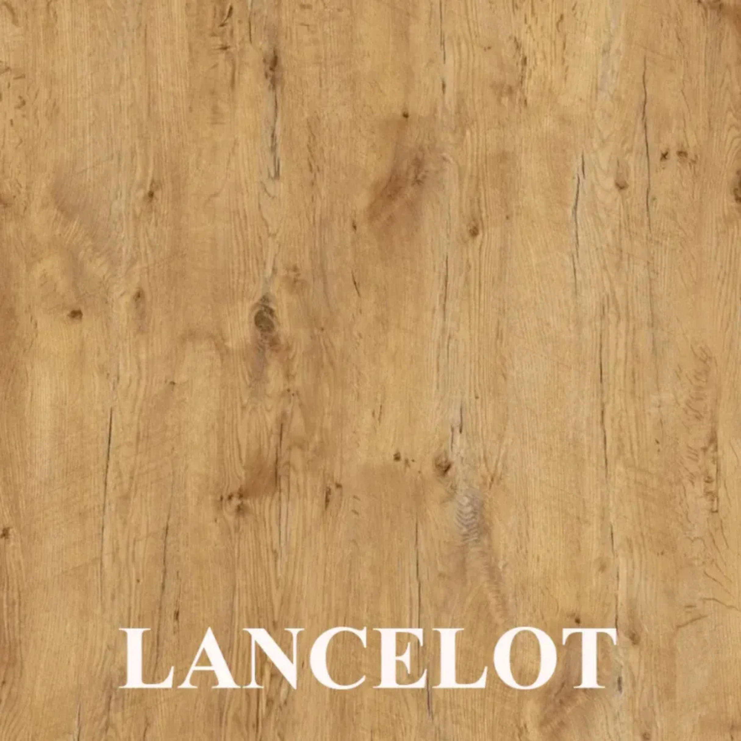 ESSZIMMERTISCH LOFT O, Tisch Durchmesser: 90 cm, Wohnzimmertisch Farbe: LANCELOT, mit Holzbeinen in Farbe Schwarz - Hellbraun/Schwarz, Holzwerkstoff (90/90/76cm) - Sepro Meble