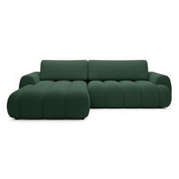 ECKSOFA mit Bettkasten Puro 270 cm, Links, Grün - Grün, Holz (272/168cm) - Emporius