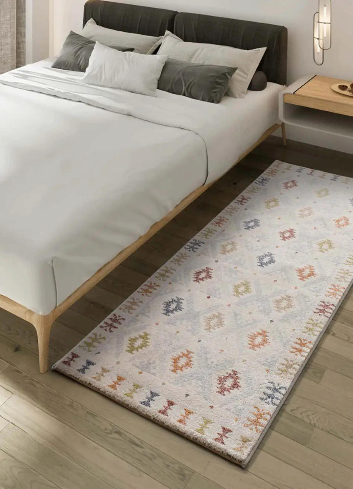 WEBTEPPICH Mehrfarbig Tamaris 80/200 cm - Beige/Multicolor, Naturmaterialien/Textil (80/200cm) - Atticgo