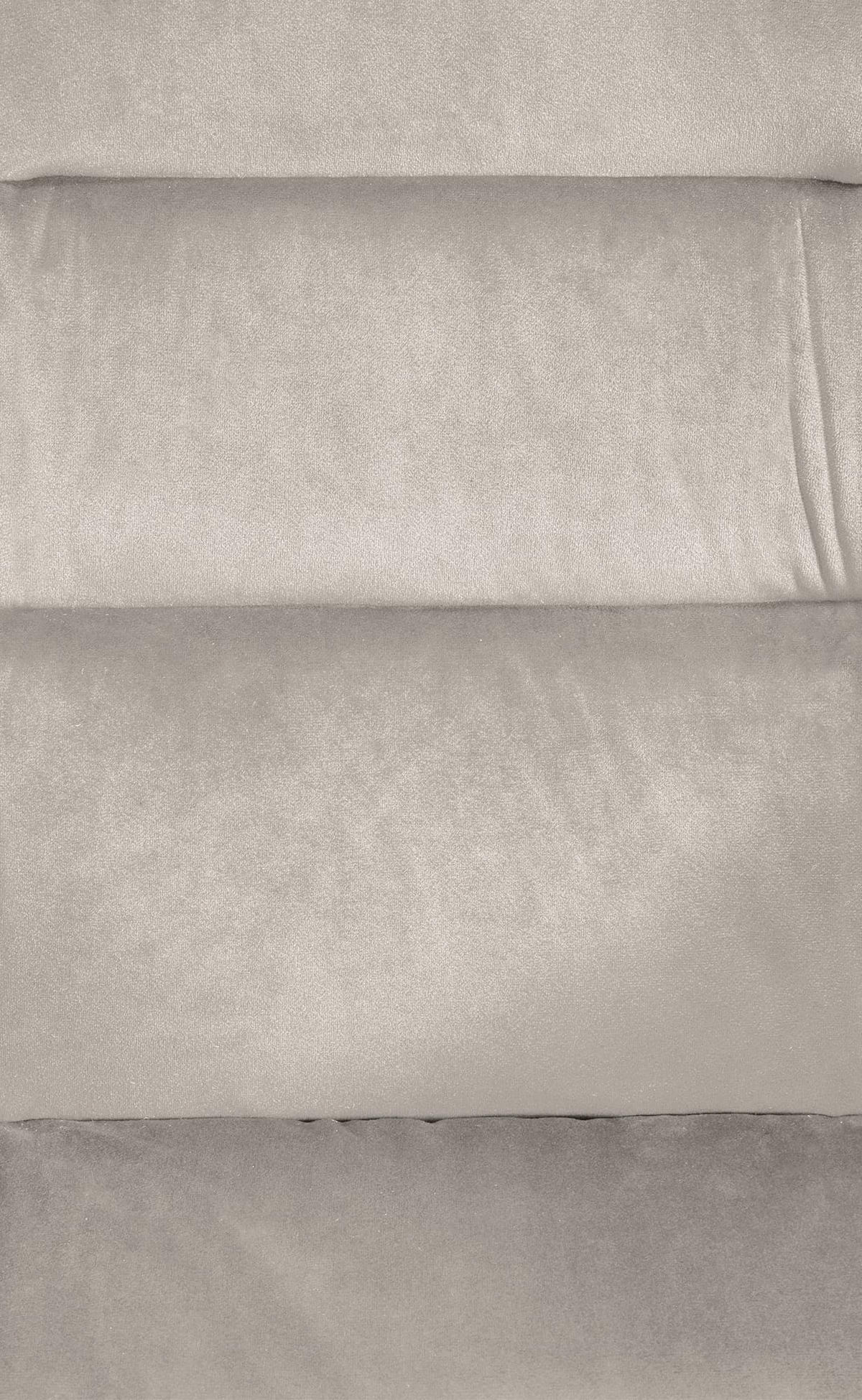 ARMLEHNENSTUHL Samt grau - Schwarz/Grau, Textil/Metall (57/90/63cm) - CLP