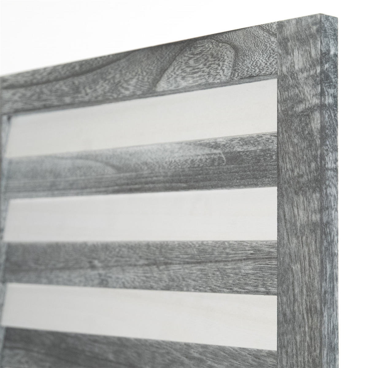 RAUMTEILER Cottage 3-tlg. Holz grau - Grau, Holz (120/170/3cm) - DESIGN DELIGHTS