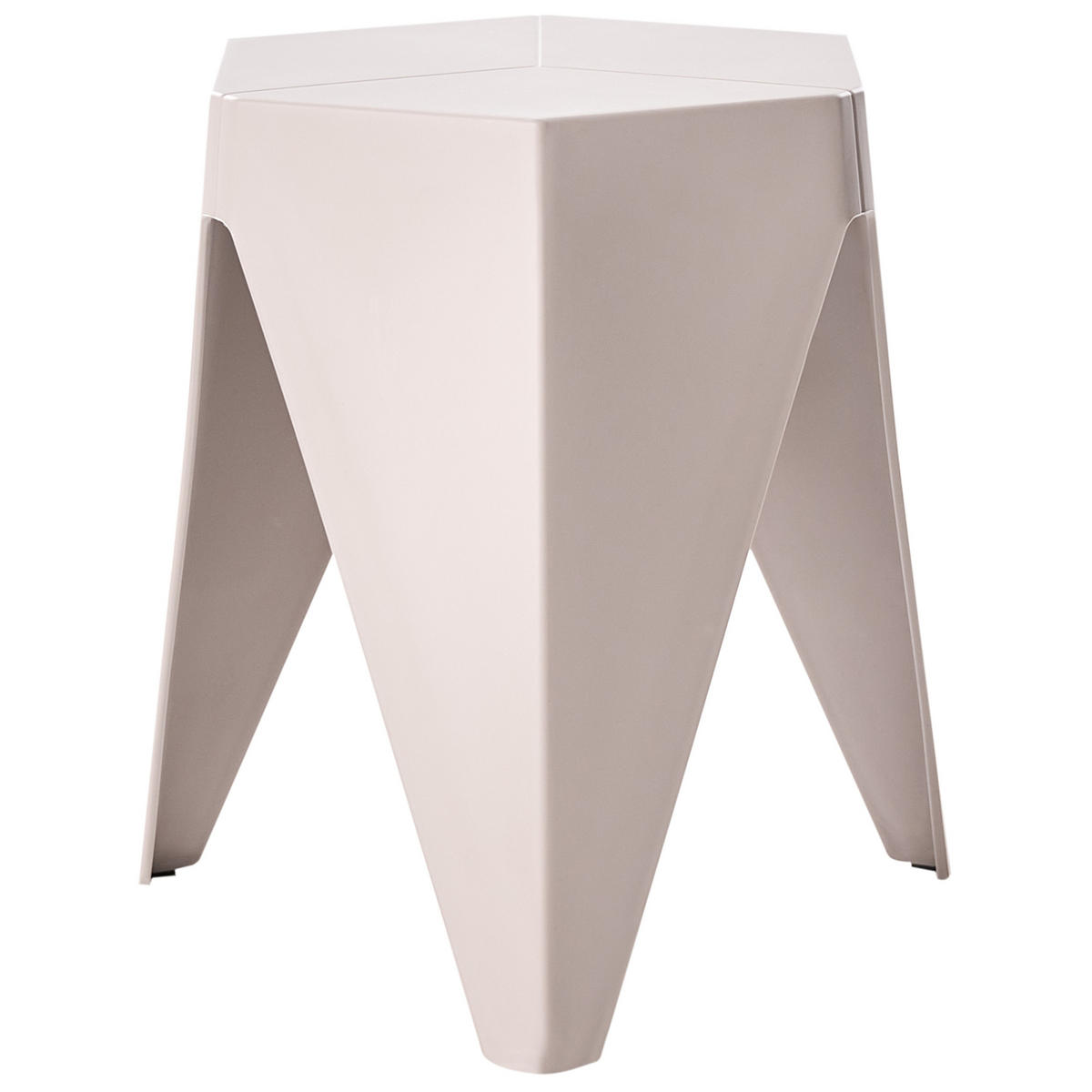 GARTENHOCKER 4er-Set Hellgrün Karavos - Pink/Rot, Kunststoff (36/45/32cm) - Beliani