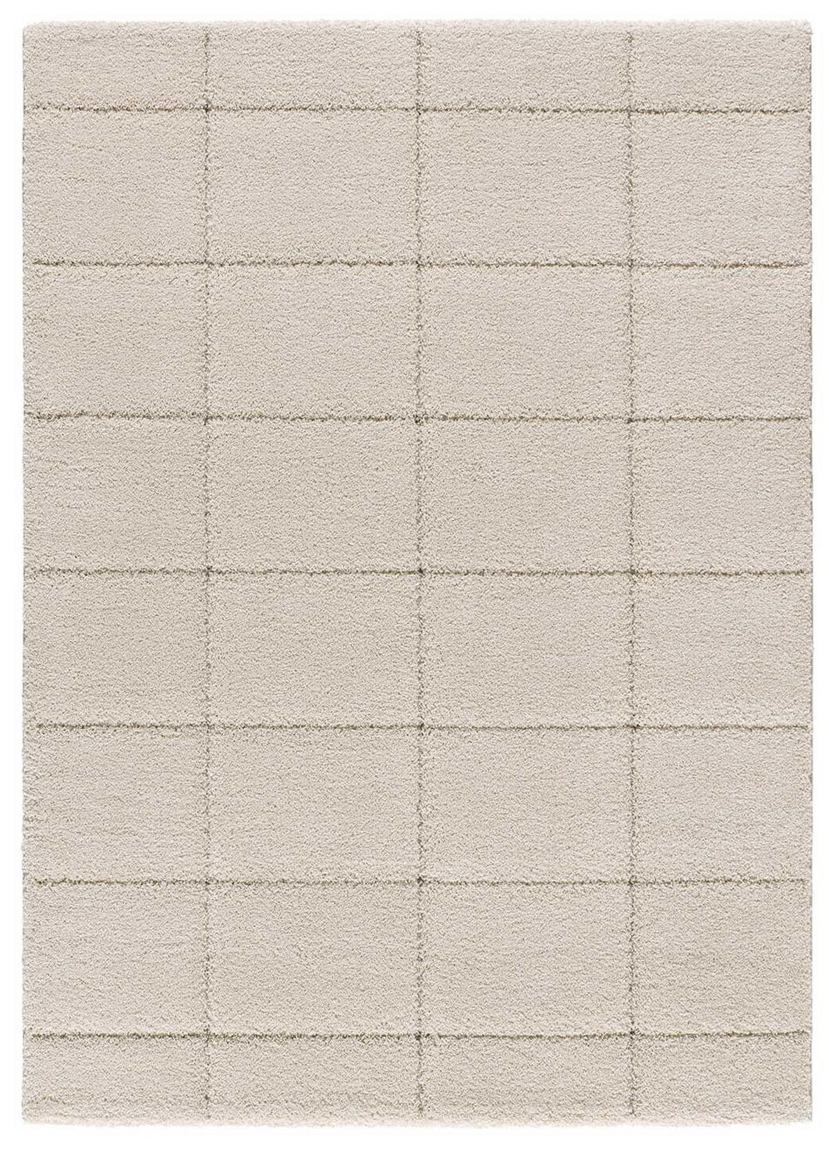 HOCHFLORTEPPICH Weiß Molier 133/190 cm - Weiß, Naturmaterialien/Textil (133/190cm) - Atticgo