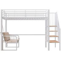 HOCHBETT 90/200 cm Weiß - Weiß, Metall - Raumix