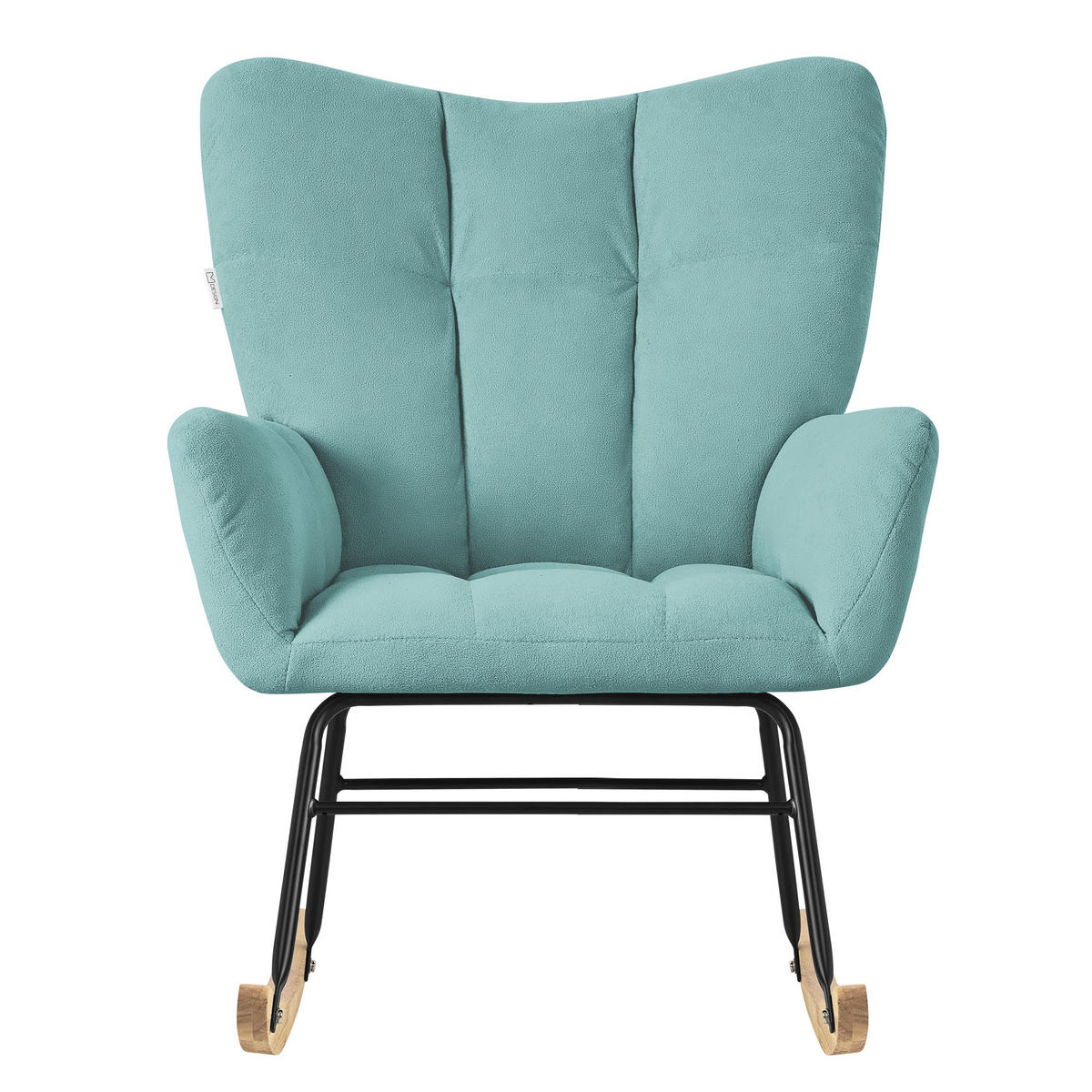 SCHAUKELSESSEL - Mintgrün, Metall (88/95/69cm) - ML-DESIGN