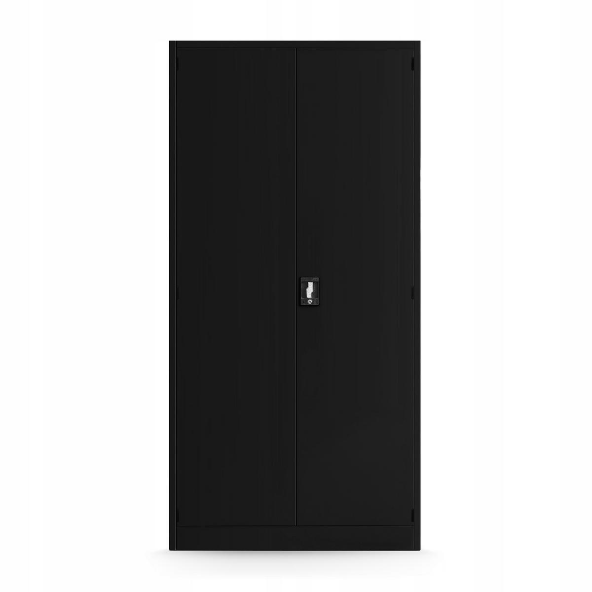 WERKZEUGSCHRANK Werkstattschrank DAREK 185x92x50 cm - Schwarz, Metall (92/185/50cm) - Jan Nowak