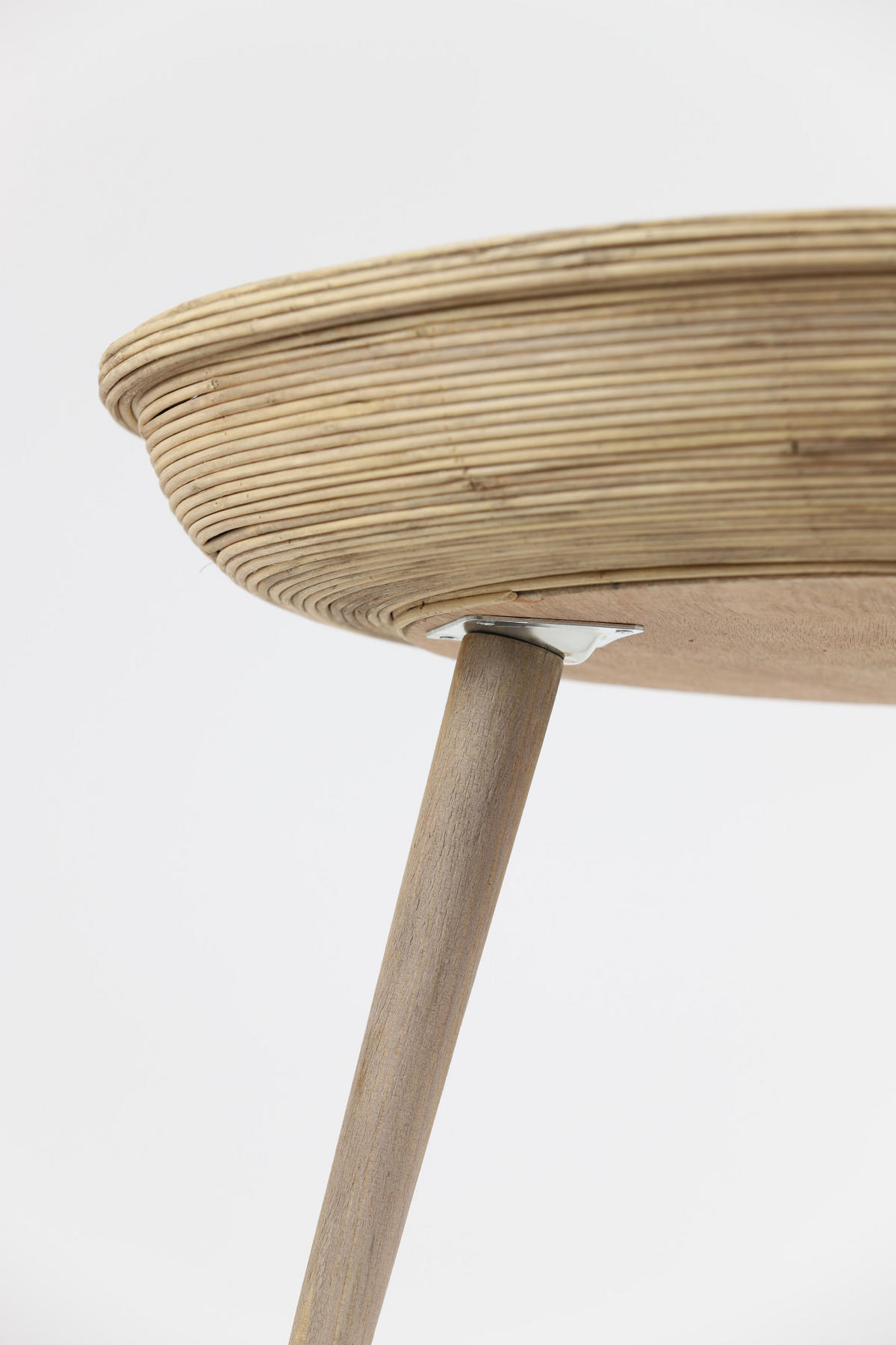 BEISTELLTISCH Colon Braun Ø56/48 cm 2er-Set - Braun, Holz (56/56/48cm) - Light & Living