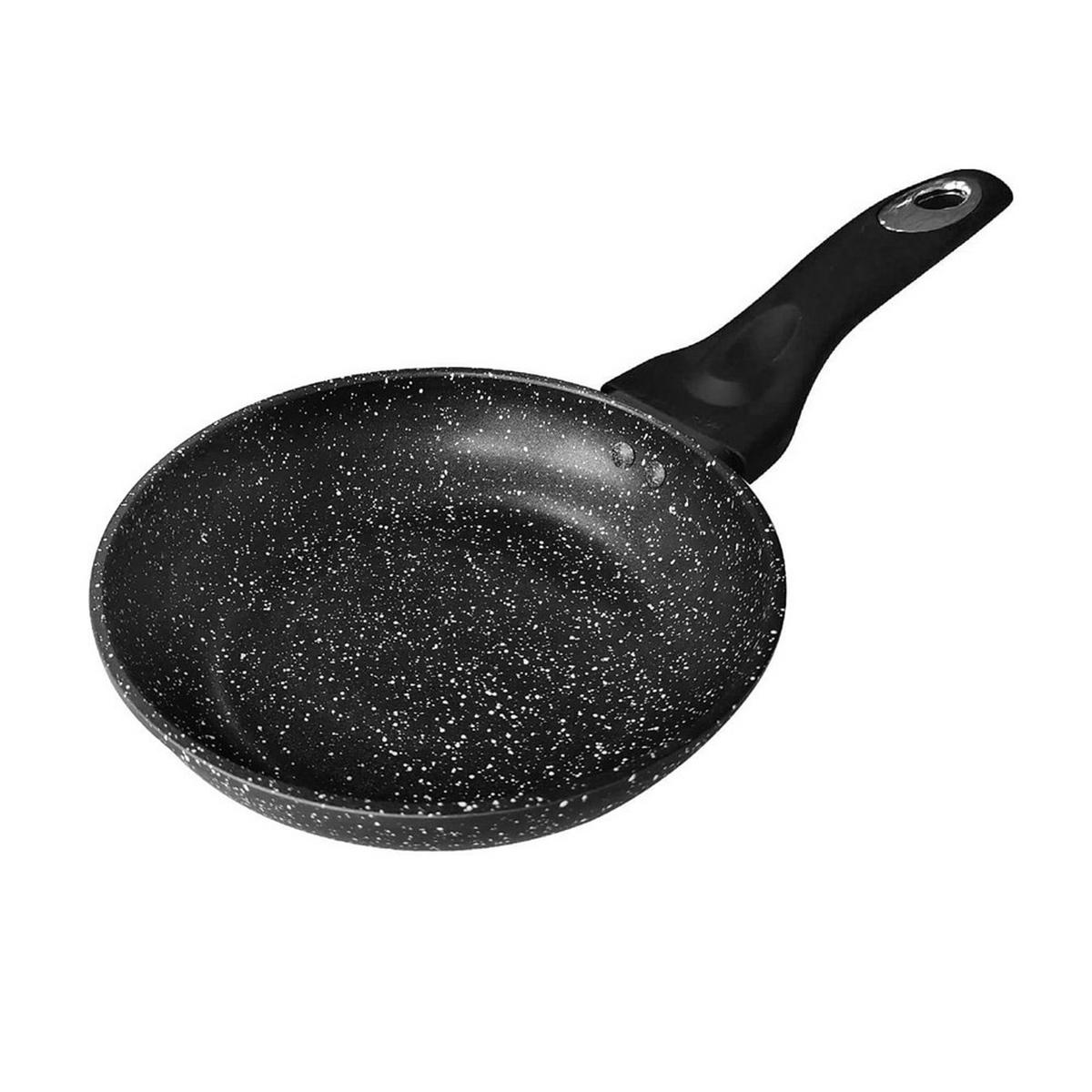 PFANNE Schwarz 35/18/5.5 cm KS2676 - Schwarz, Metall (18cm) - Krisberg 
