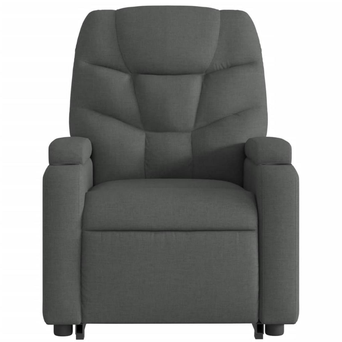 FERNSEHSESSEL Little Grau - Grau, Metall (74/146/78cm) - Nettlife