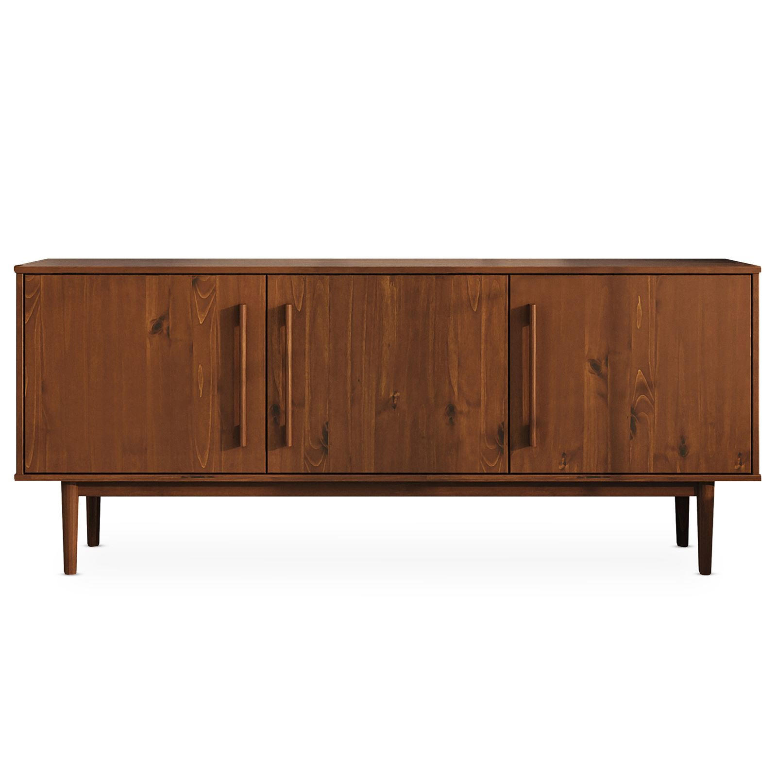 SIDEBOARD TECCA - Kastanienfarben, Holz (170/71/41cm) - IDIMEX
