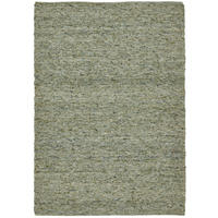 HANDWEBTEPPICH Alm-Freude 70x130 cm - Grün, Textil (70/130cm) - THEKO