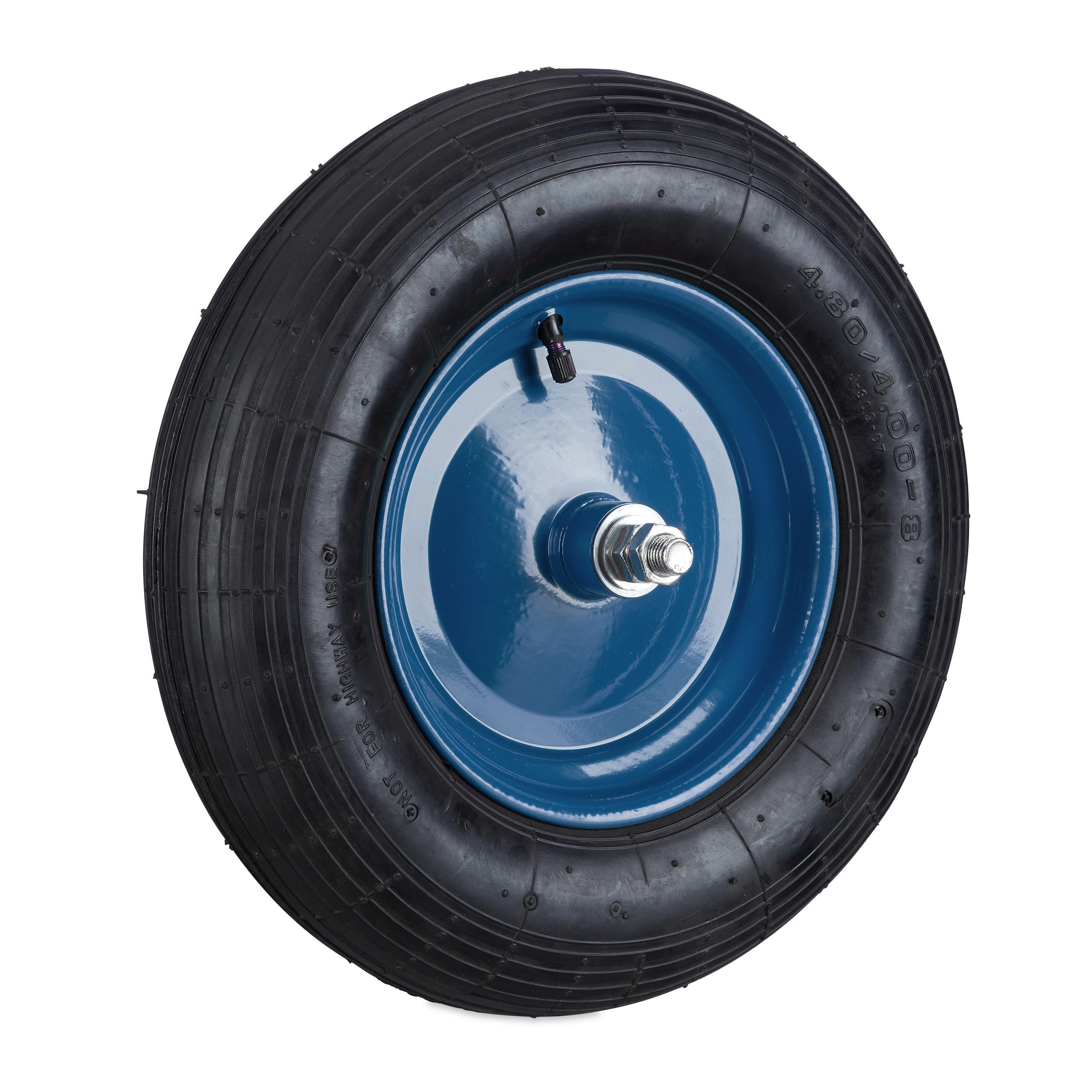 ROATA Negru Albastru pneumatica cu ax 4.00-8