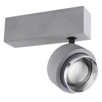 LED DECKENLEUCHTE TIMO Beton Grau - Grau, Metall (19/9.7/15cm) - Globo Lighting