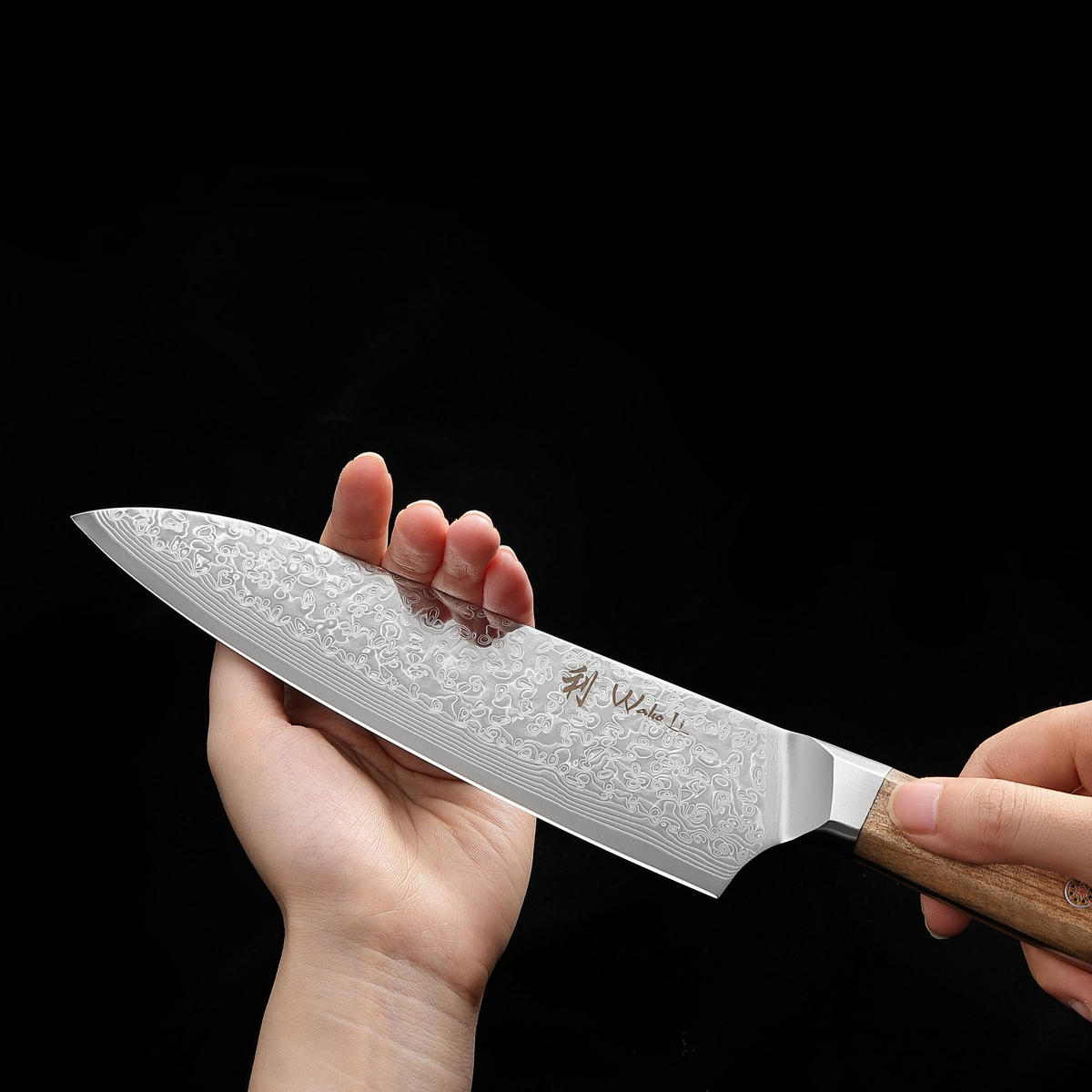 CHEFMESSER 20 cm - Braun, Metall (34cm) - Wakoli