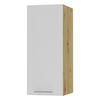 KÜCHENHÄNGESCHRANK Kvantum W2/30 Weiß Matt / Eiche Artisan Matt 30 / 32,5 / 72cm - Eiche Artisan/Weiß, Holz/Holzwerkstoff (30/72/32.5cm) - Feldmann-Wohnen