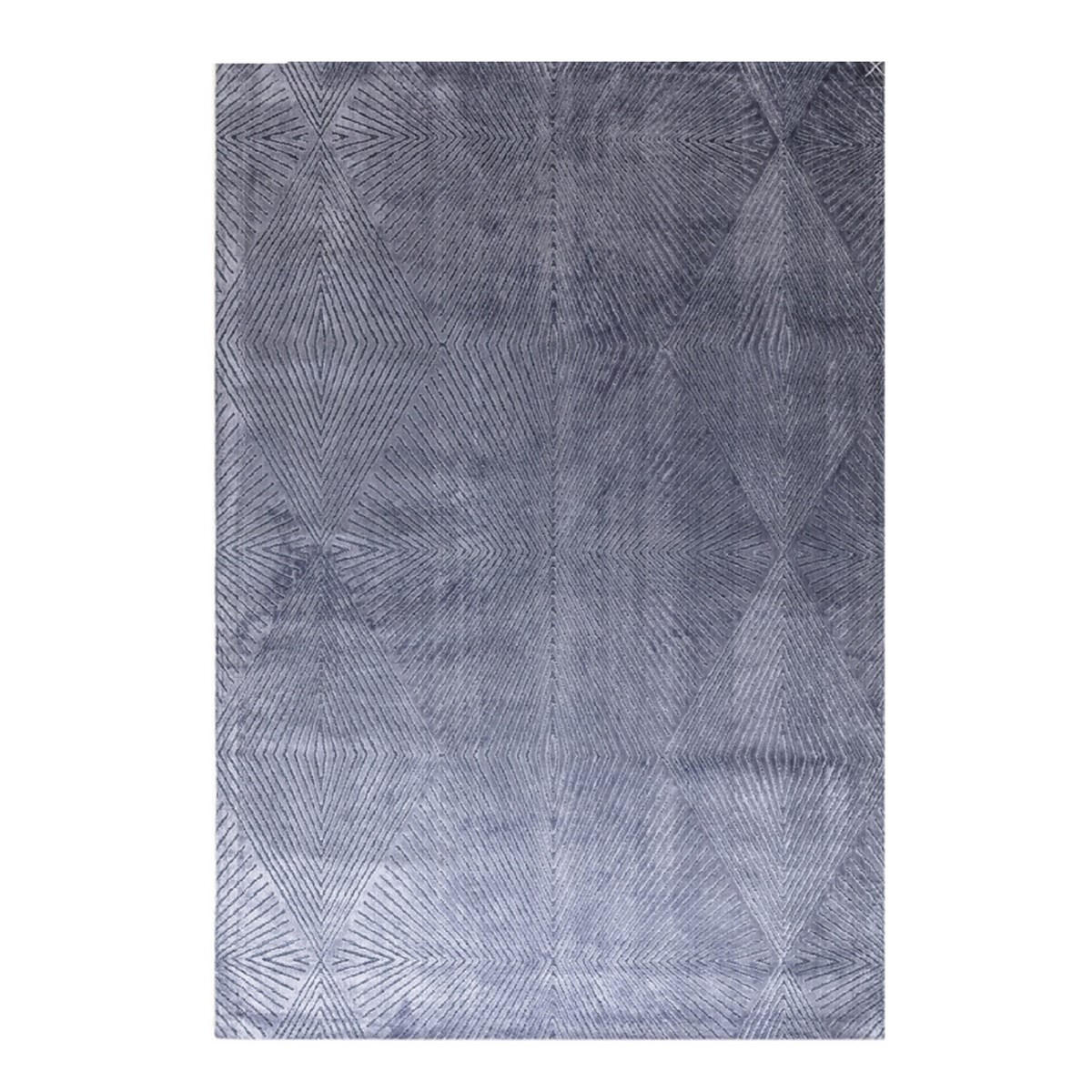 TEPPICH Moderner für Wohn- und Schlafzimmer LAIZE Blau 160 x 230 cm - Blau, Textil (160/230cm) - Novatrend