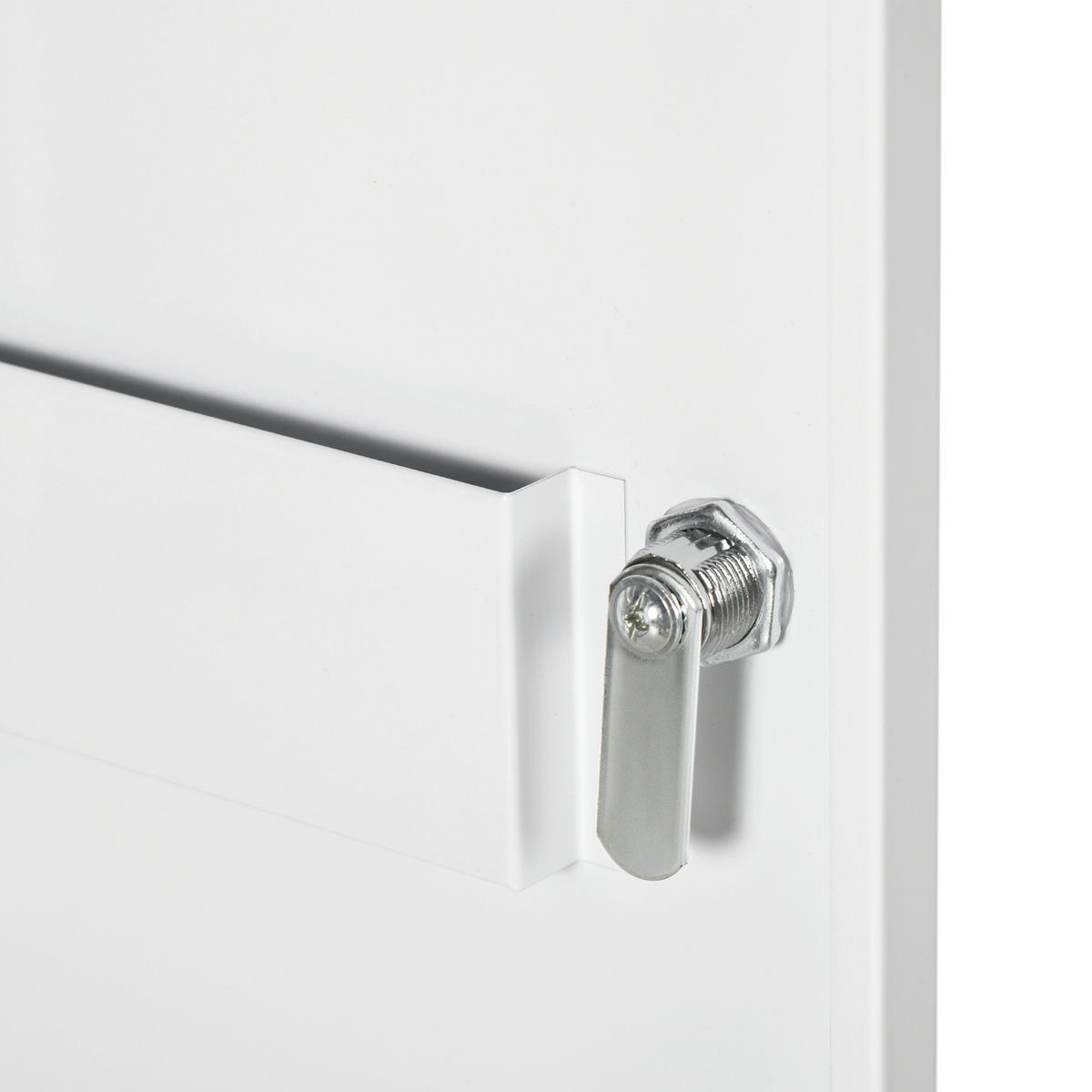 MEDIZINSCHRANK DE-09651 Weiß - Weiß, Metall (40/53.5/15cm) - ComfortXL