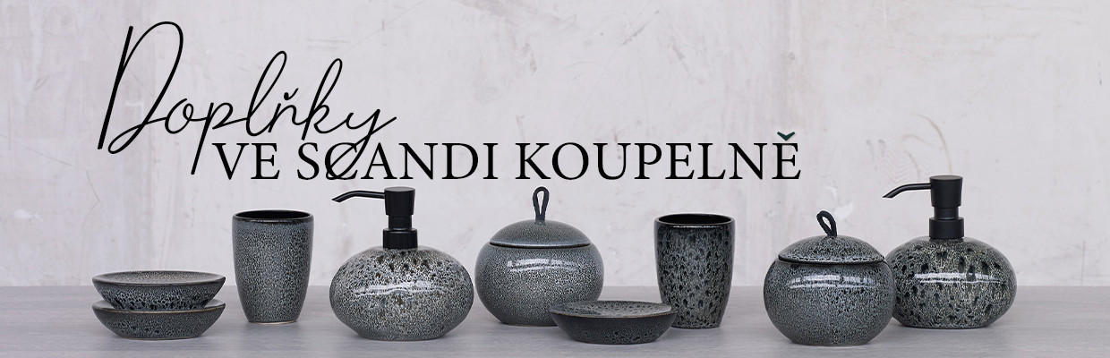 Scandi koupelna doplňky