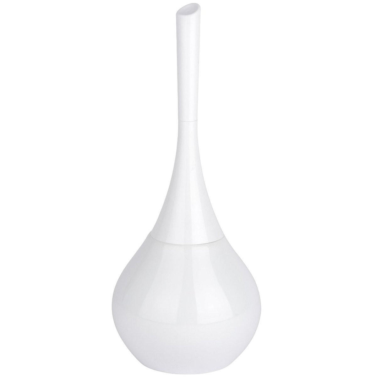 BÜRSTENBEHÄLTER Flakon White 17/17/42,5 cm - Weiß, Keramik (17/42.5/17cm) - Wenko