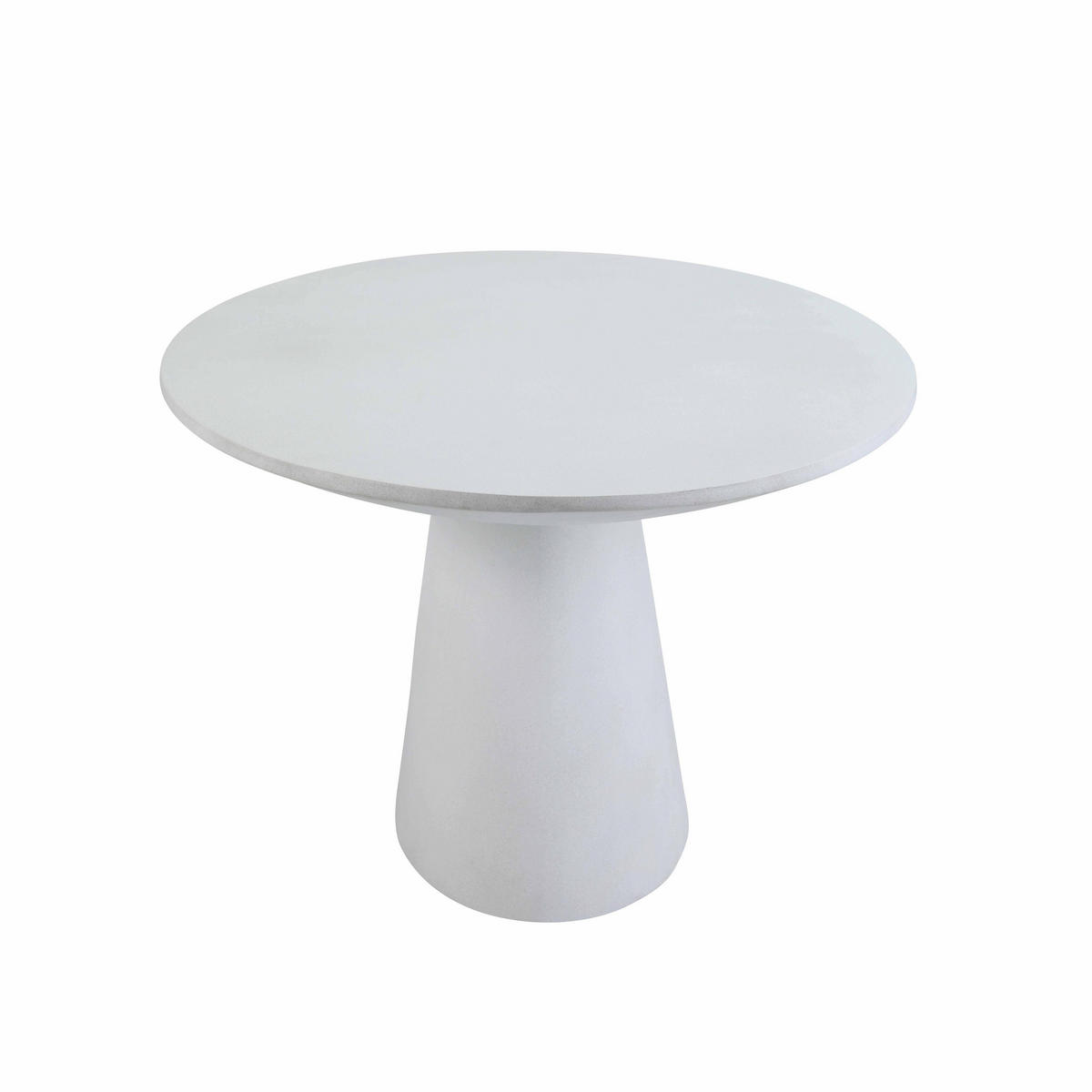 GARTENTISCH, Weiß - Weiß, Stein (200/110/76cm) - Oviala