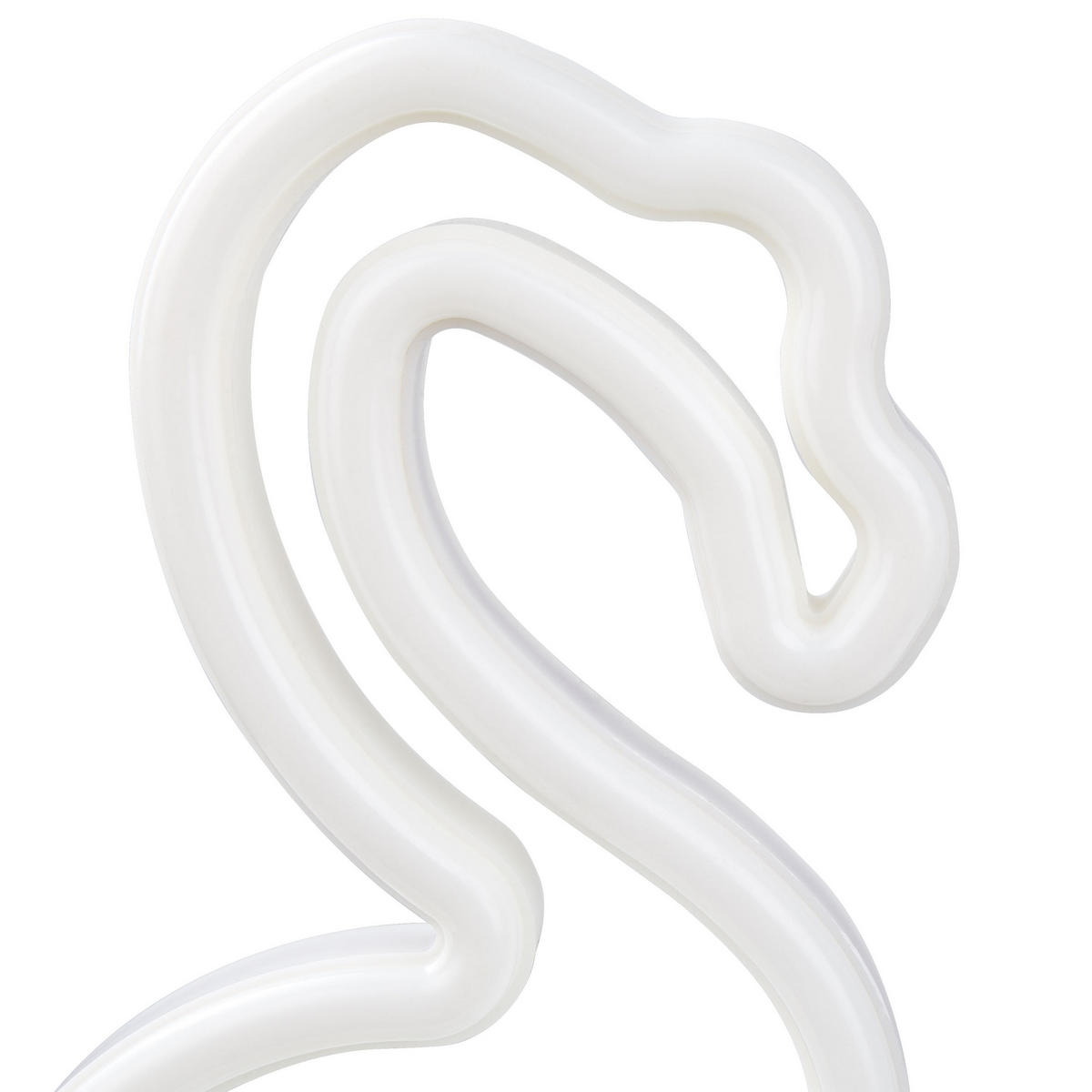 NEONLICHT LED Dekofigur mehrfarbig 3er Set MABEL - Multicolor, Kunststoff (10/20/27cm) - Beliani