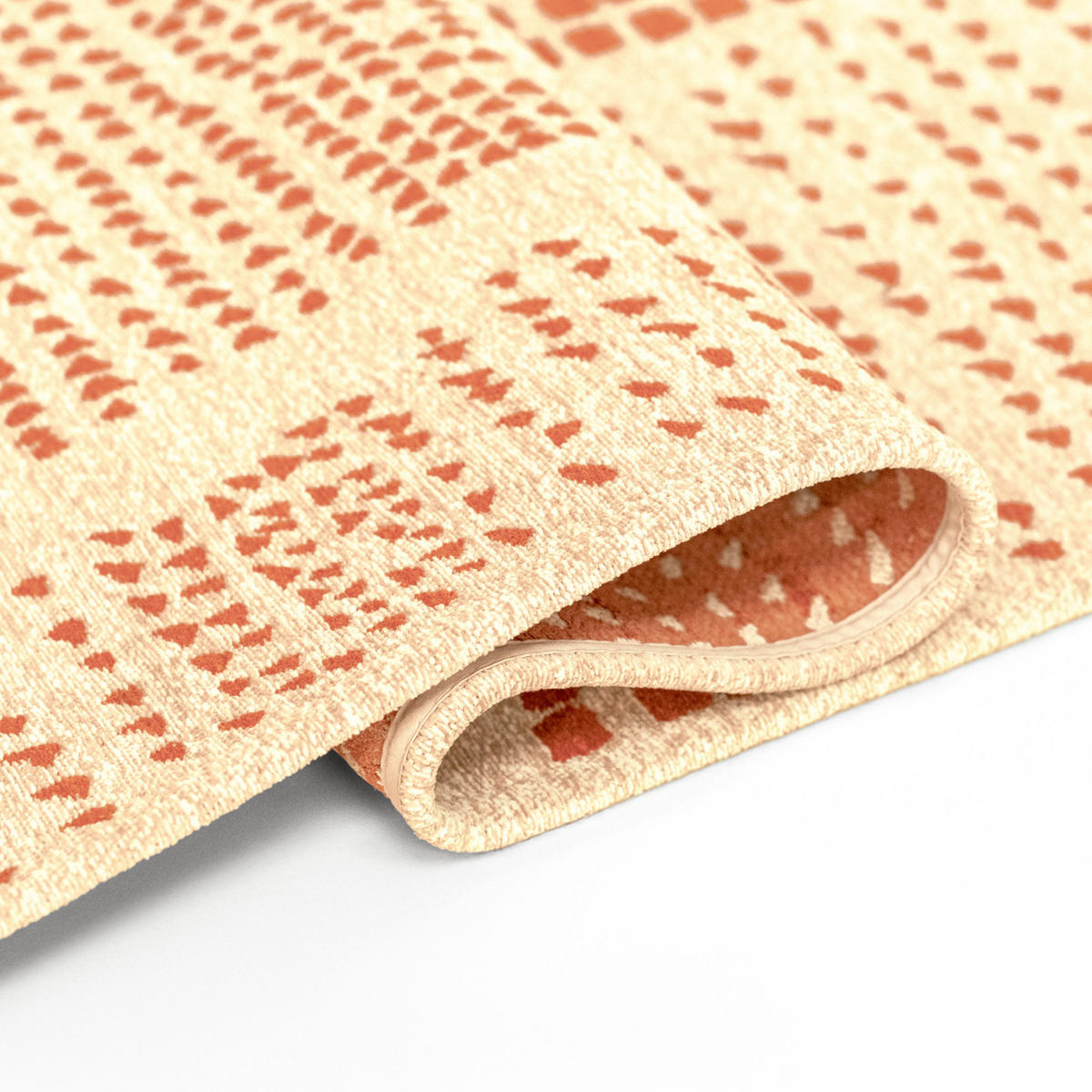 PREPROGA Zen Garden Grenadine 80/150 cm - rdeča, umetna masa/tekstil (80/150cm) - Louis De Poortere