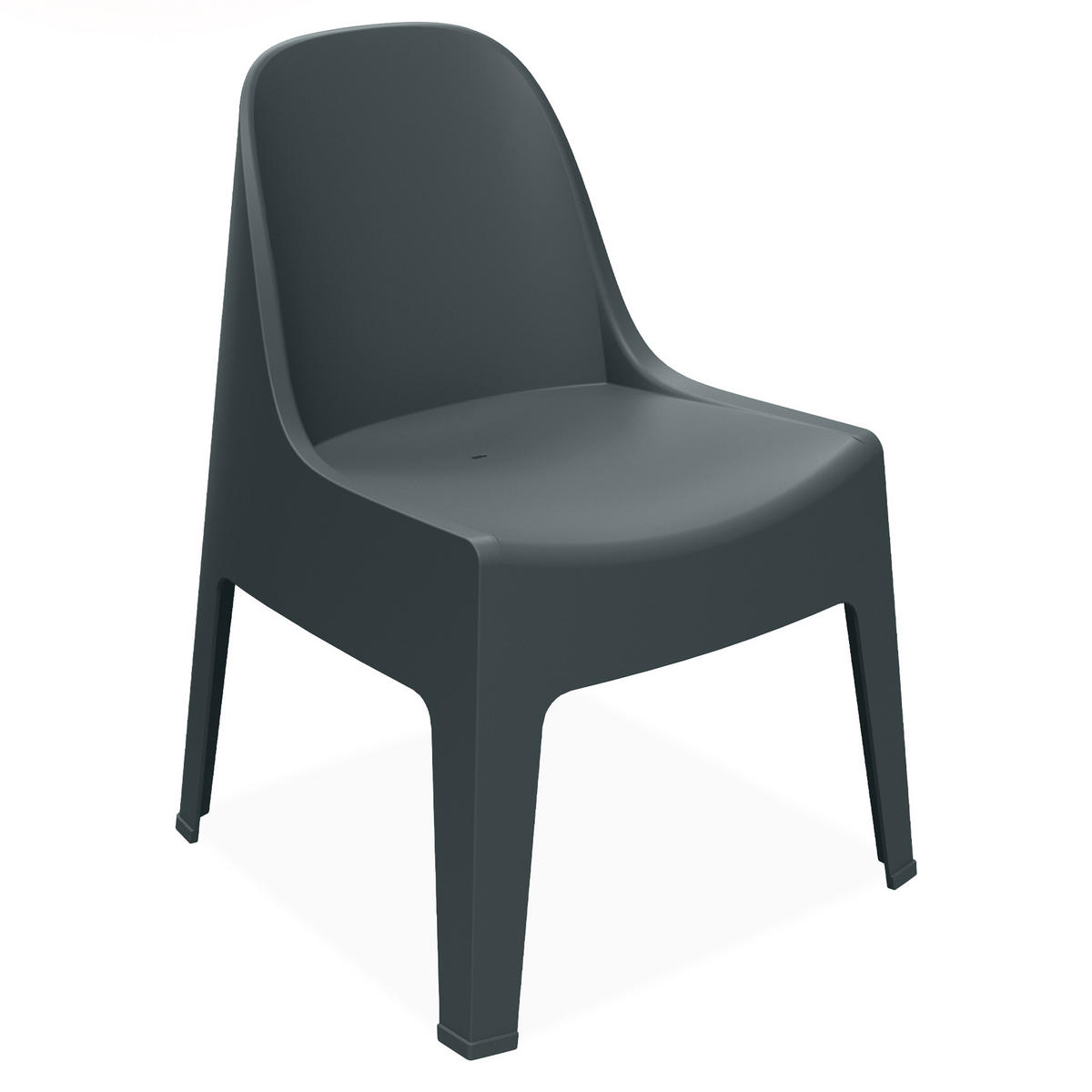 GARTENMÖBEL-SET MALUS, 3-tlg - Anthrazit, Kunststoff - KONSIMO®