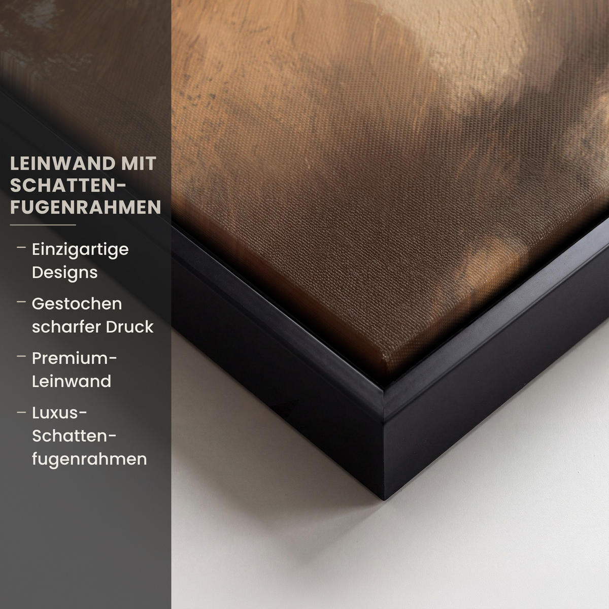 LEINWAND Bilder mit Rahmen - Weihnachten - Hirsch - Geweih - Weihnachtskugel - Rentier - 40x60 - Hellbraun, Textil (40/60cm) - MuchoWow