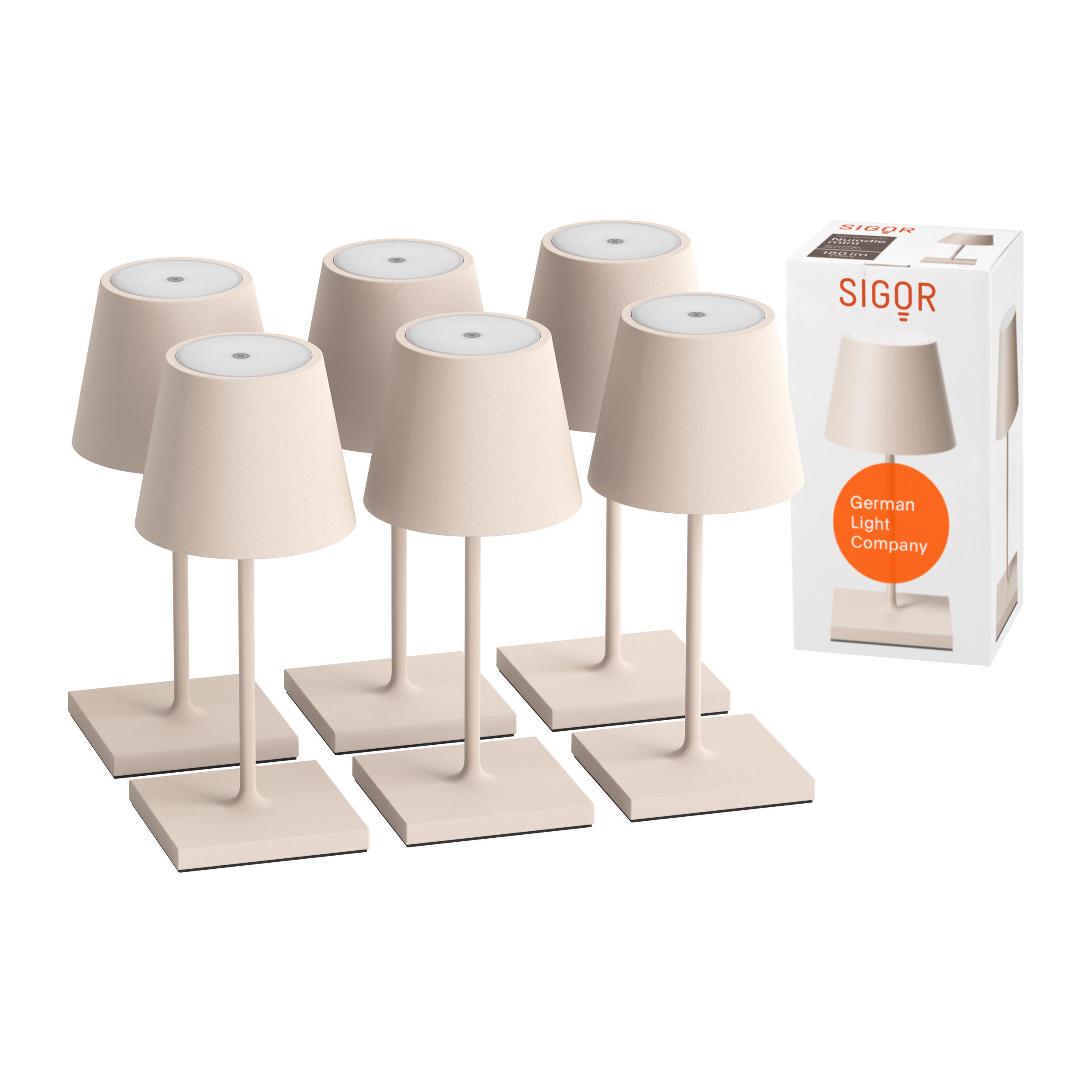 Sigor Led Beige 10x25x25 cm