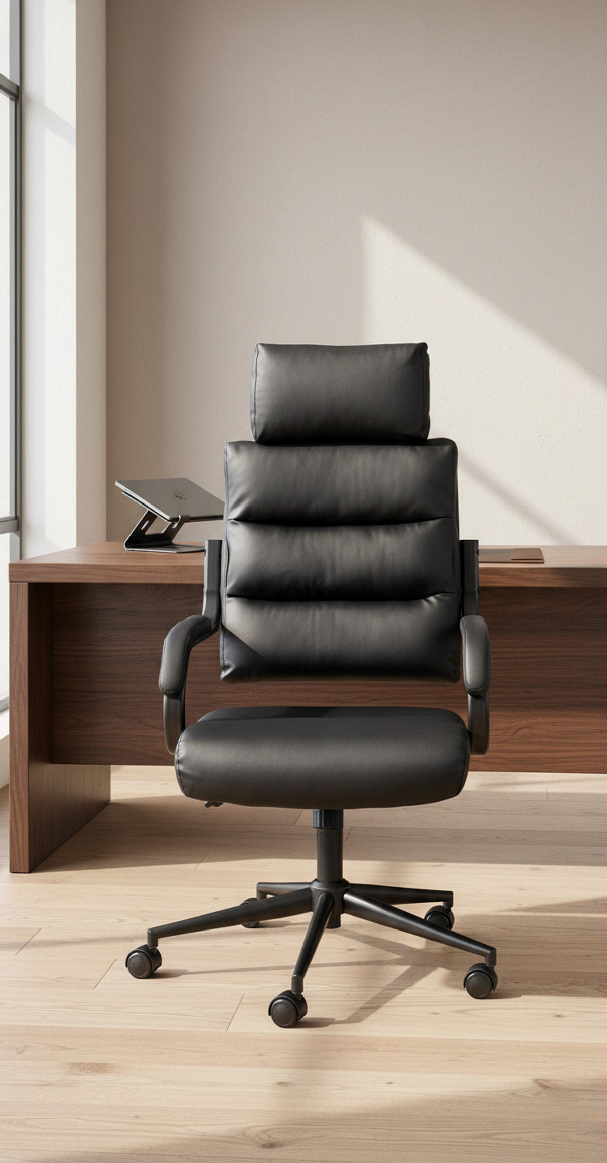 BÜROSTUHL Noxar schwarz/schwarz - Chromfarben/Schwarz, Kunststoff/Metall (61/129/78cm) - TPFLiving