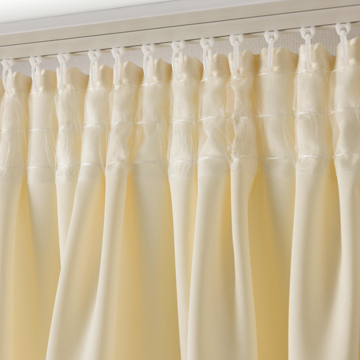 FERTIGVORHANG mit Schlaufenband creme 140 x 280 cm - Creme, Textil (140/280/1cm) - Dekoria