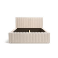 POLSTERBETT BELVIA – 120×200 cm mit Lattenrost, ohne Bettkasten Kaschmir Beige - Kaschmir, Holzwerkstoff (120/200cm) - Milaros Markt