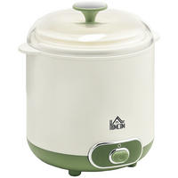 KÜCHENMASCHINE Joghurtbereiter 1,5 L 20 W Weiß - Weiß, Kunststoff (17.5/21.4/19.5cm) - Korfee